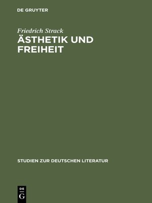 cover image of Ästhetik und Freiheit